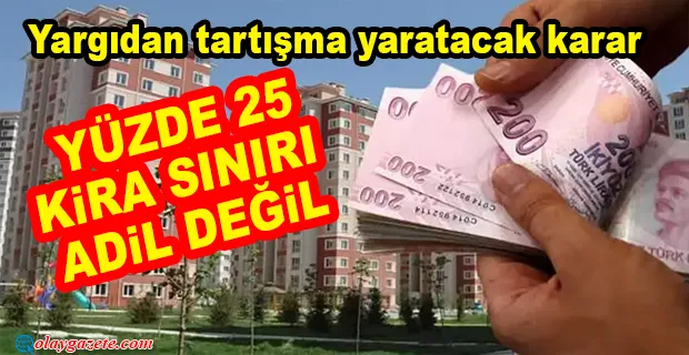 YARGIDAN KİRACILARA KÖTÜ HABER