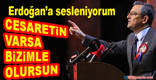 ÖZGÜR ÖZEL, ÖNÜMÜZDEKİ GÜNLERDE FİLİSTİN’E GİDİYORUM