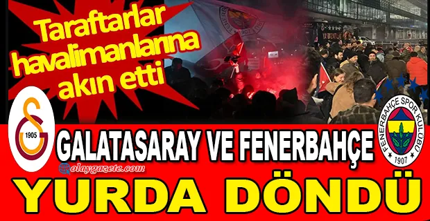 GALATASARAY VE FENERBAHÇE KAFİLESİ, İSTANBUL