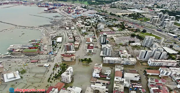 İSKENDERUN’DA SEL MAĞDURLARINA YARDIM HESABA YATTI