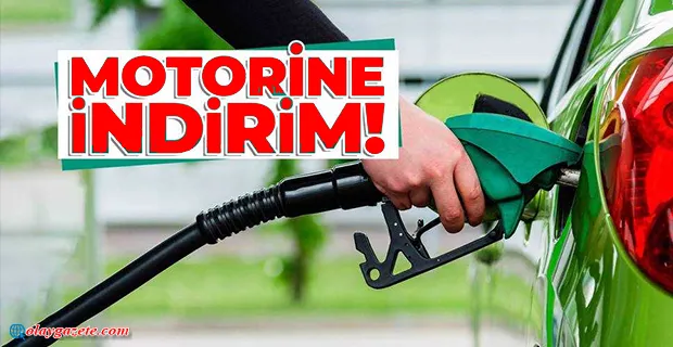 MOTORİNE İNDİRİM GELİYOR