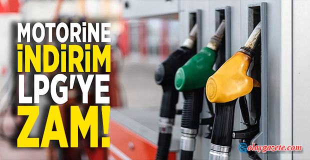 MOTORİNE İNDİRİM, LPG
