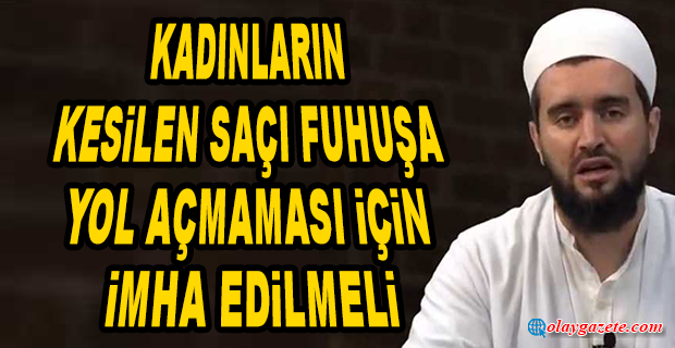 İMAM KONUYU YİNE CİNSELLİĞE GETİRDİ