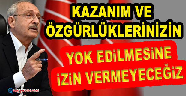 KILIÇDAROĞLU’NDAN MUHAFAZAKÂR GENÇ KADINLARASESLENDİ...