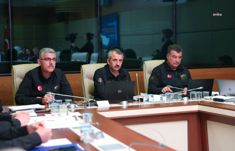 AFAD BAŞKANI SEZER, TBMM DEPREM ARAŞTIRMA KOMİSYONU’NDA AÇIKLADI: 