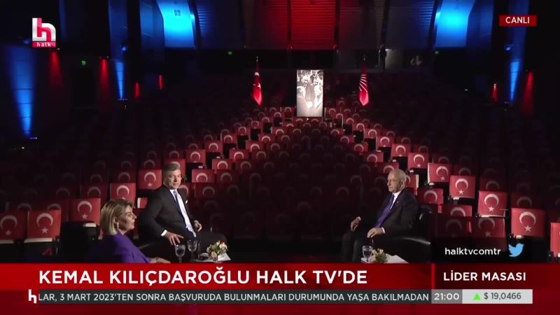 KILIÇDAROĞLU: BENİM KANAATİM, BİRİNCİ TURDA VATANDAŞ KARARINI VERİR. VATANDAŞ DEĞİŞİMDEN YANA