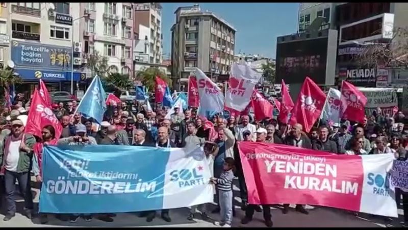 SOL PARTİ BAŞKANLAR KURULU ÜYESİ İLKNUR BAŞER: TEK ADAM REJİMİNİ YENMEK İÇİN TEK ADAY ETRAFINDA MÜCADELEYİ BÜYÜTECEĞİZ