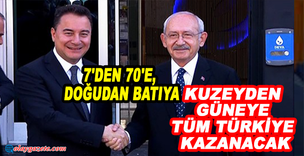 ALİ BABACAN: “7