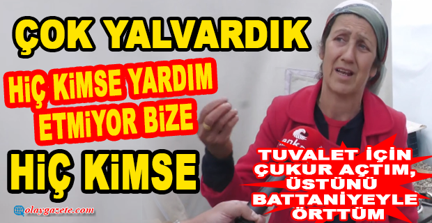 YAĞIŞLARDA ÇADIRI SU ALAN DEPREMZEDE: “BENİM YATAKLARIM SU OLDU, NASIL YATACAĞIM? 