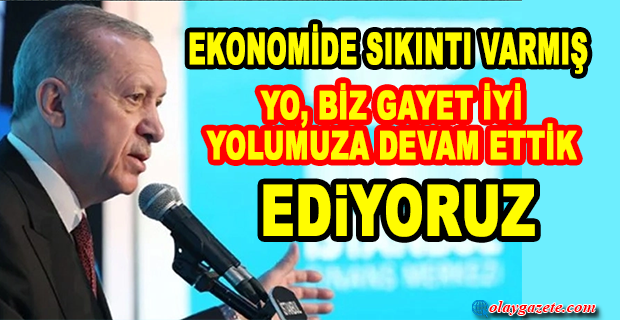 ERDOĞAN: ‘IMF’DEN DESTEK ALMADAN BU İŞİ YÜRÜTEMEYECEKSİNİZ’ DİYE TAVSİYEDE BULUNDULAR...