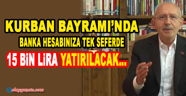 KILIÇDAROĞLU’NDAN EMEKLİLERE SOMUT VAAT