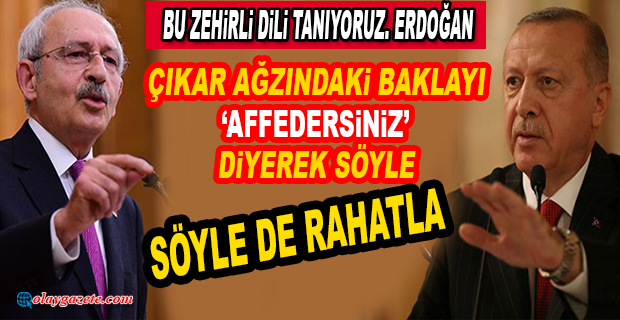 KILIÇDAROĞLU’NDAN ERDOĞAN’A ‘SECCADE’ YANITI