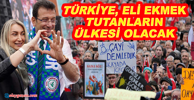 İMAMOĞLU, ERDOĞAN’IN MEMLEKETİ RİZE’DE