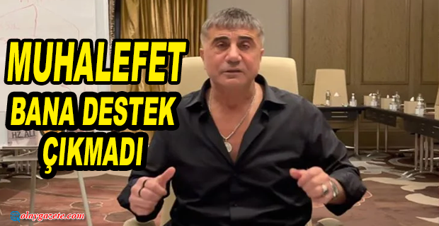 SEDAT PEKER’DEN MUHALEFETE SİTEM