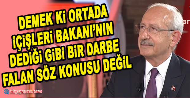 KILIÇDAROĞLU: 