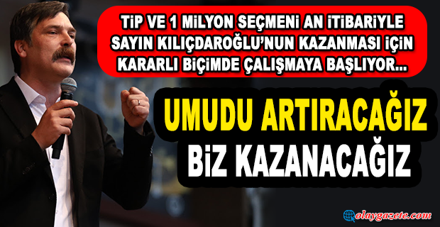 ERKAN BAŞ:KAYBEDECEK TEK DAKİKAMIZ BİLE YOK.