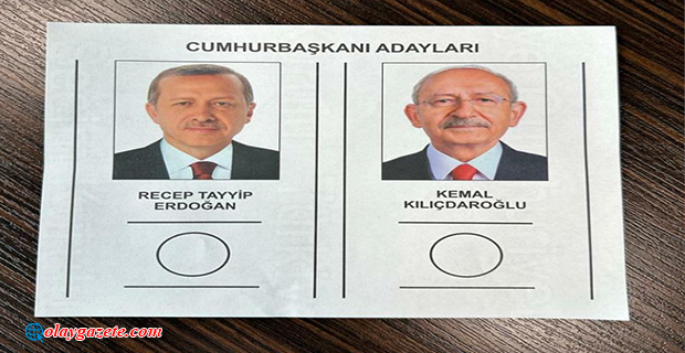 YSK, CUMHURBAŞKANLIĞI SEÇİMİ İKİNCİ TURU İÇİN PUSULA ÖRNEĞİNİ YAYINLADI…