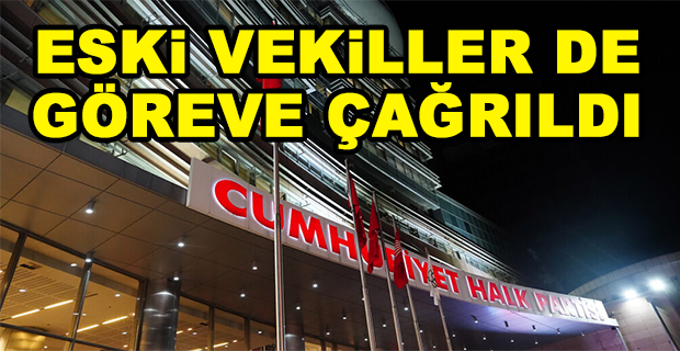CHP’DEN SEÇİM GENELGESİ