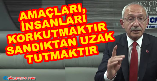 KILIÇDAROĞLU’NDAN ERZURUM TEPKİSİ