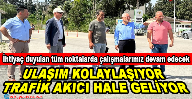 TOSYALI: ASFALT ÇALIŞMALARI HIZ KESMEDEN DEVAM EDİYOR