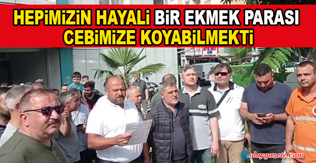 SOMA’DAKİ MADEN İŞÇİLERİ, TOPLU SÖZLEŞMEYİ PROTESTO ETTİ