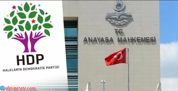 AYM’NİN HDP’YE ÖDENEN HAZİNE YARDIMINA İLİŞKİN KARARI RESMİ GAZETE’DE YAYINLANDI