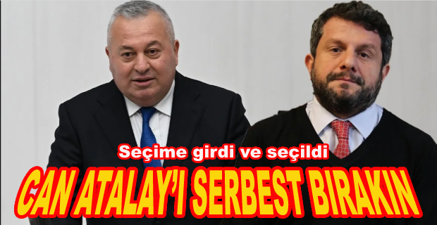 ENGİNYURT’TAN CAN ATALAYIN  TUTUKLULUK HALİNİN DEVAM ETMESİNE TEPKİ