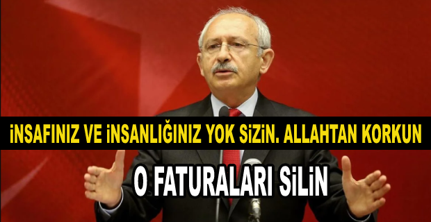 KILIÇDAROĞLU: 