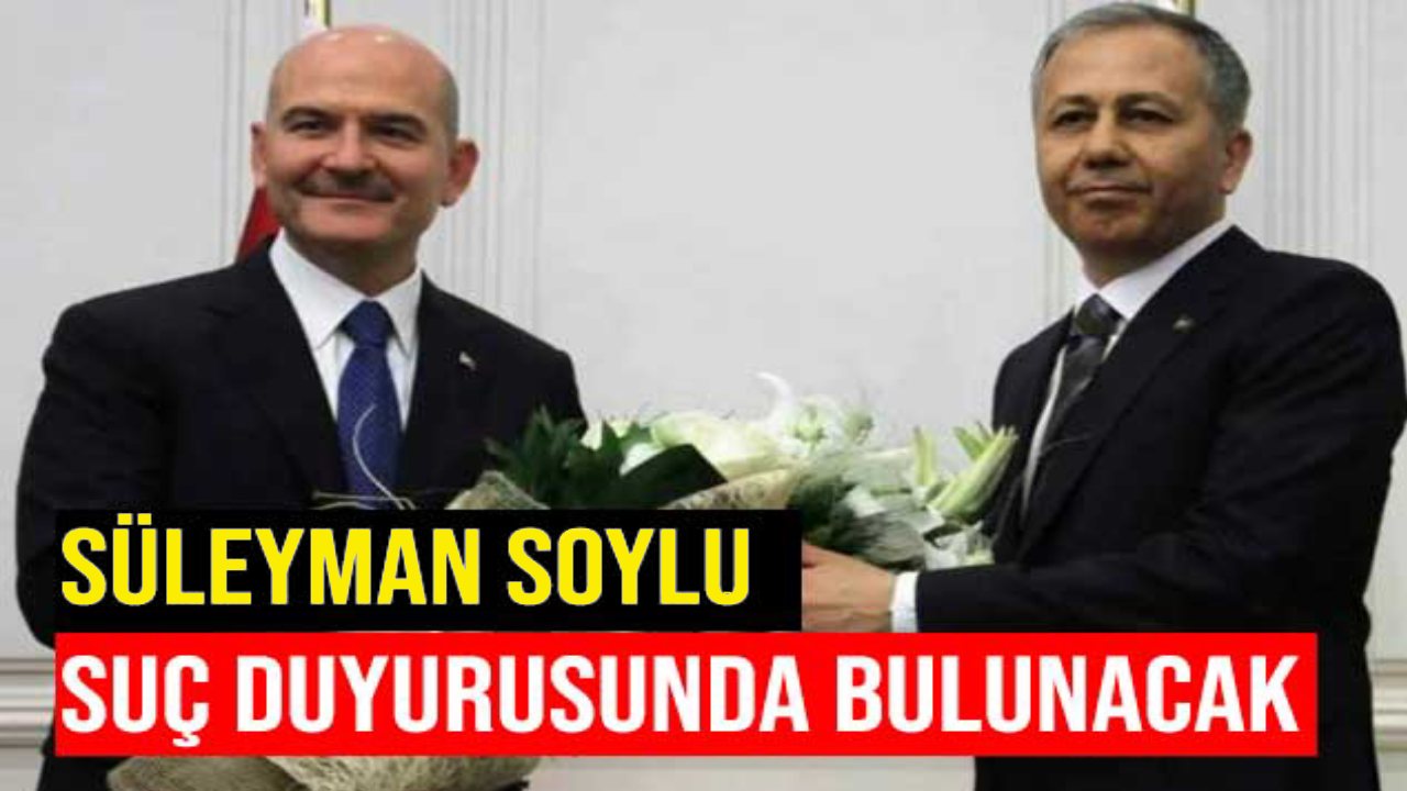 SÜLEYMAN SOYLU, ALİ YERLİKAYA HAKKINDA FETÖ DOSYASI MI HAZIRLATTI?