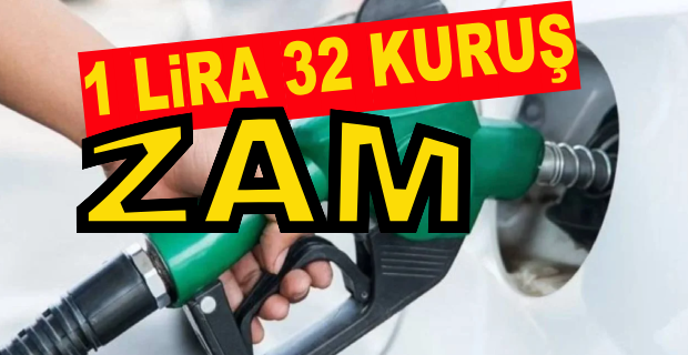 BENZİNE YENİDEN BÜYÜK ZAM GELİYOR
