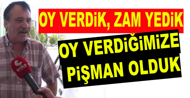 AKSARAYLI VATANDAŞTAN AKARYAKITA YAPILAN ÖTV ZAMMINA TEPKİ:BU KADAR DA OLMAZ