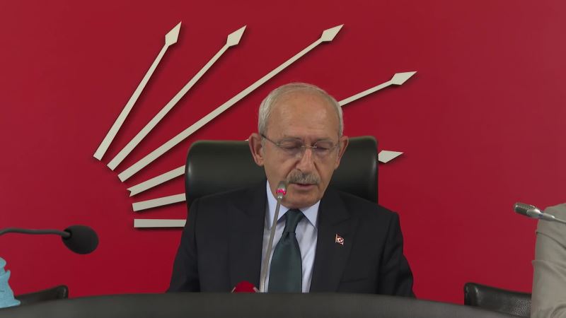 CHP PM, KEMAL KILIÇDAROĞLU BAŞKANLIĞINDA TOPLANDI