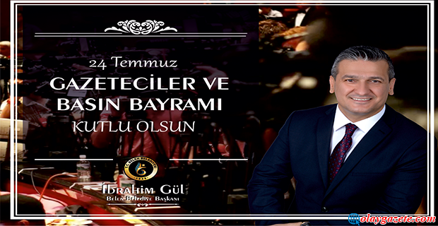 BELEN BELEDİYE BAŞKANI GÜL;BASIN BİZİM ORTAK SESİMİZDİR
