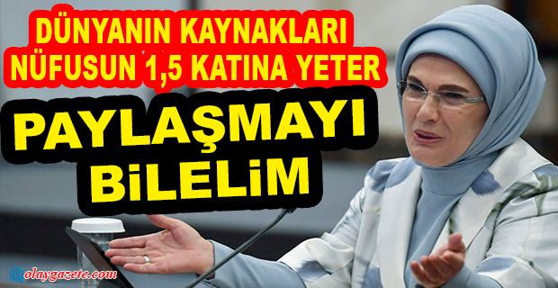 EMİNE ERDOĞAN BİRLEŞMİŞ MİLLETLER SIFIR ATIK TOPLANTISINA KATILDI