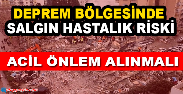 DEPREM BÖLGESİNDE CİDDİ ANLAMDA SU VE HİJYEN SIKINTISI YAŞANIYOR