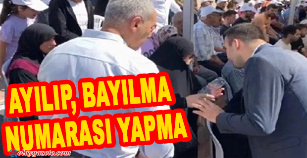 AKP’Lİ BAŞKAN FENALIK GEÇİREN KADINLARI AZARLADI