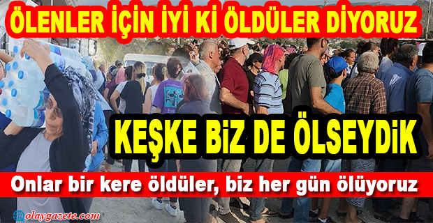 HATAYLI DEPREMZEDELERİN SU SORUNU DEVAM EDİYOR: “SESİMİZİ DUYAN YOK”
