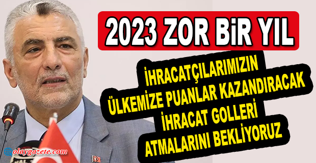 BAKAN BOLAT’TAN İHRACAT MESAJI: 2028 YILI İÇİN BÜYÜK HEDEFLER BELİRLEDİK