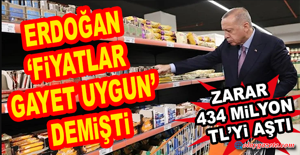 ERDOĞAN’IN ‘GAYET UYGUN’ DEDİĞİ TARIM KREDİ’NİN HEM FİYATLARI HEM ZARARI UÇTU