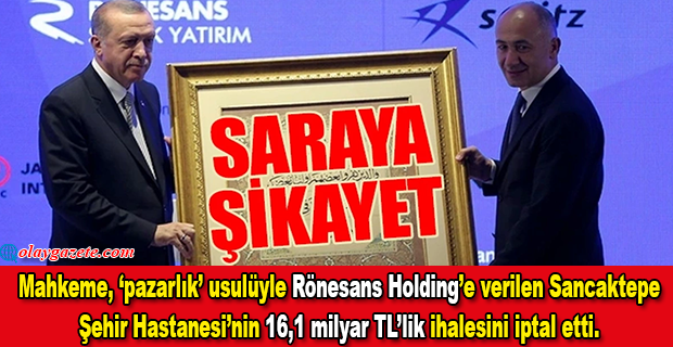 BEŞLİ ÇETE KENDİ ARASINDA KAVGAYA TUTUŞTU: 16 MİLYARLIK İHALE İPTAL