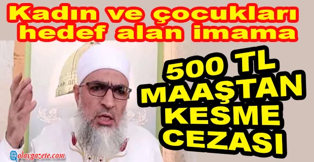 PEDOFİLİYİ SAVUNAN İMAMA KOMİK CEZA