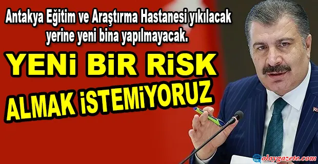 BAKAN KOCA’DAN HATAY AÇIKLAMASI