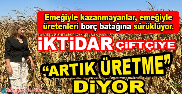 CHP’li KARA: KENDİ KENDİNE YETEBİLEN TÜRKİYE ARTIK UZAK BİR HAYAL  