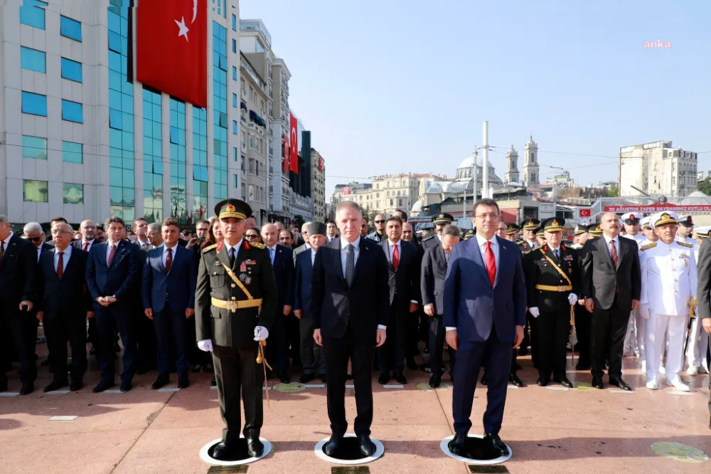 İMAMOĞLU:30 AĞUSTOS, MİLLETİMİZİ EN ÜST SEVİYEYE TAŞIYABİLECEK SÜREÇLERE HİZMET ETMEYİ HATIRLATIYOR