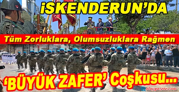 İSKENDERUN’DA 101.YIL ÇOŞKUYLA KUTLANDI ….