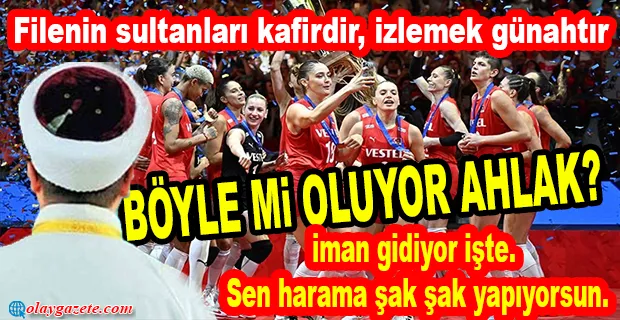 CAMİ ANONSU SOKAĞA VERİLDİ: FİLENİN SULTANLARI KAFİRDİR, İZLEMEK GÜNAHTIR