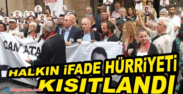 AVUKATLAR CAN ATALAY İÇİN SOKAĞA ÇIKTI! 