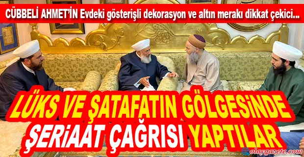ŞERİAT ÇAĞRISI YAPTIKLARI ODADAKİ GÖSTERİŞ MERAKI ŞAŞKINA ÇEVİRDİ