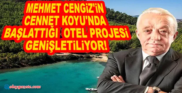 CENNET KOYU HARAP OLACAK! “OTEL İNŞAATINDA 3 TON TOZ…