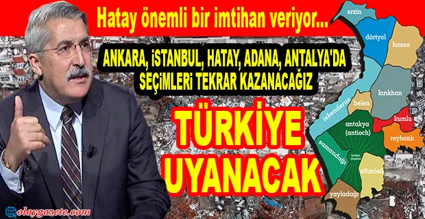 AKP’Lİ YAYMAN :DEPREMİN MERKEZ ADI ‘HATAY’ OLARAK DEĞİŞTİRİLSİN!